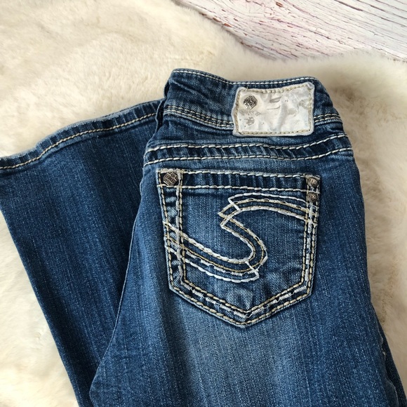 Silver Jeans Denim - Silver Jeans Regular Fit Size 24 Silver Jeans Denim - Silver Jeans Regular Fit Size 24